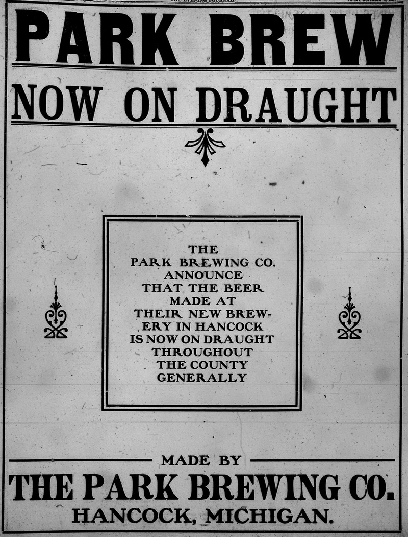 Newspaper ad - <i>The Evening Journal</i> - 15 Nov 1907